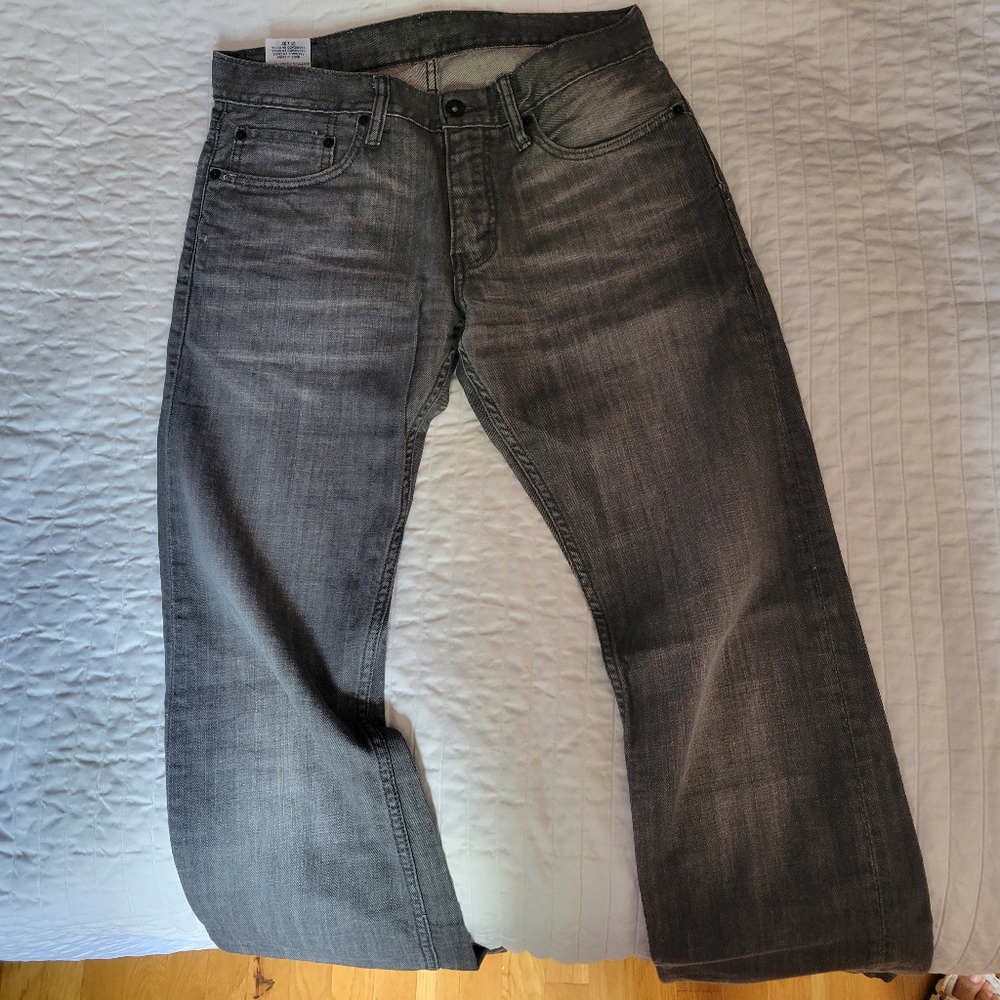 Mens Levis 514 Gray 31 32